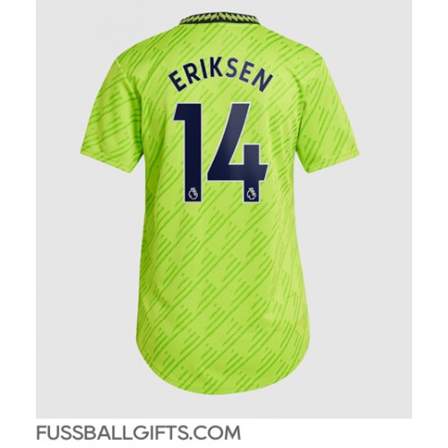 Manchester United Christian Eriksen #14 Fußballbekleidung 3rd trikot Damen 2022-23 Kurzarm